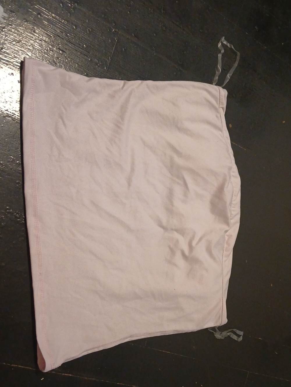 Women’s Light Pink Cotton Mini Skirt
